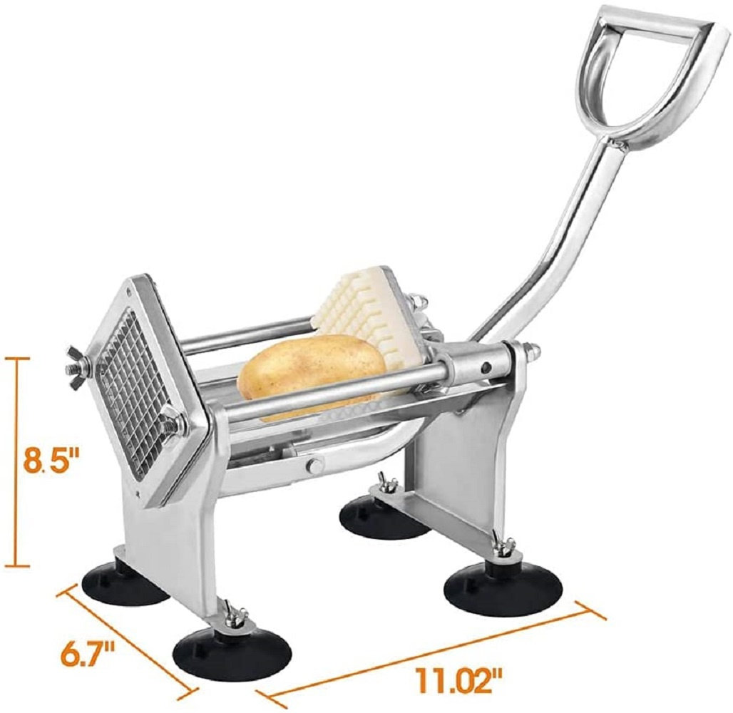 CHAMPIONS Commercial French Fry Cutter, Potatoes Cutter,With 3 Of Knife